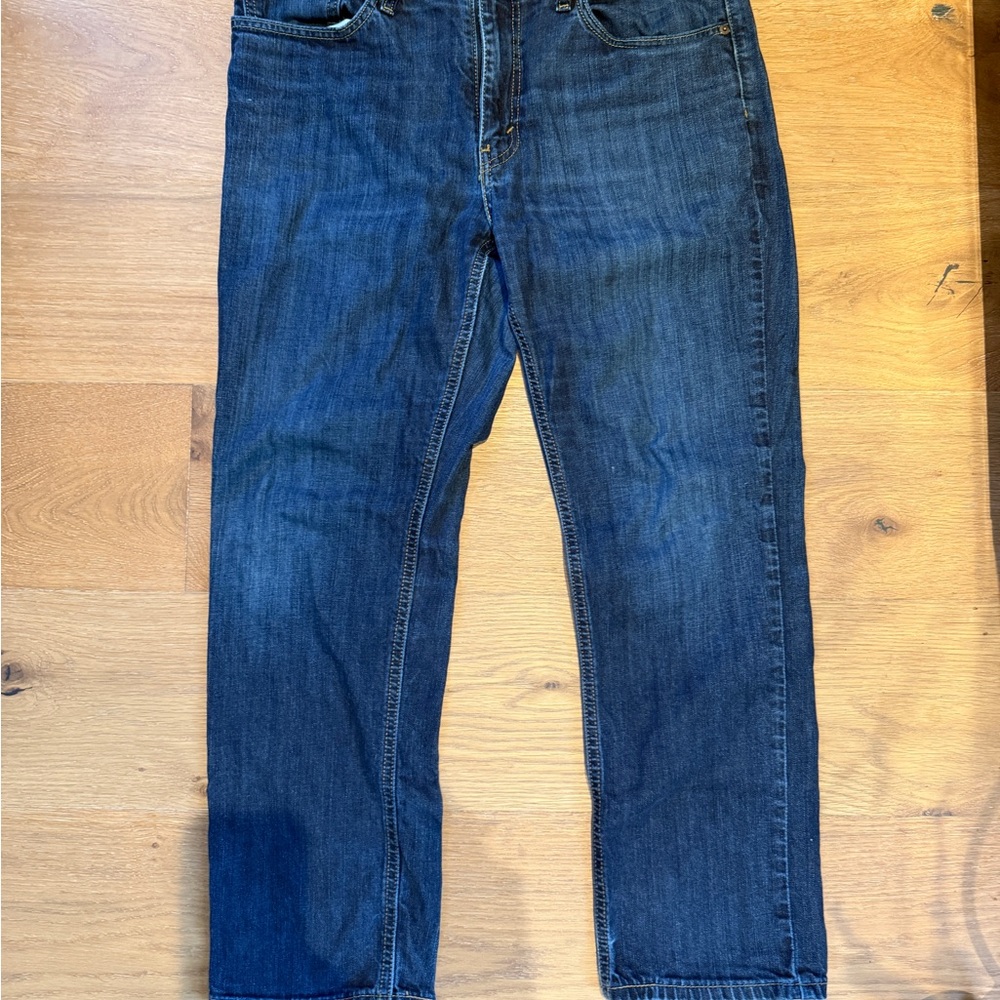 Levi's Blue Straight-Leg Jeans Classic Style 541